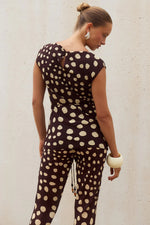 Load image into Gallery viewer, Reyna High Neck Sleeveless Top - Salma Spots
