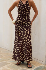 Load image into Gallery viewer, Doloris Low Waist Maxi Skirt - Salma Spots
