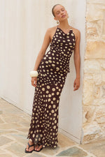 Load image into Gallery viewer, Doloris Low Waist Maxi Skirt - Salma Spots
