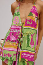 Load image into Gallery viewer, Octavia Top - Aloha Lime
