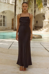 Lucienne Maxi Dress - Black