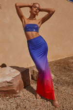 Load image into Gallery viewer, Arista Maxi Skirt - Midnight
