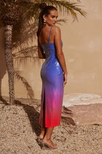 Load image into Gallery viewer, Kyra Midi Dress - Midnight Romance
