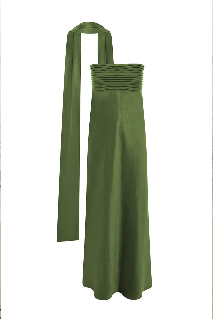 Elsa Maxi Dress - Olive