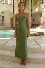 Load image into Gallery viewer, Delilah Maxi Dress - Olive
