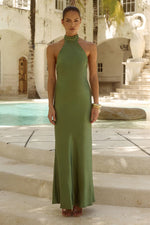 Load image into Gallery viewer, Brigitte Maxi Dress - Olive
