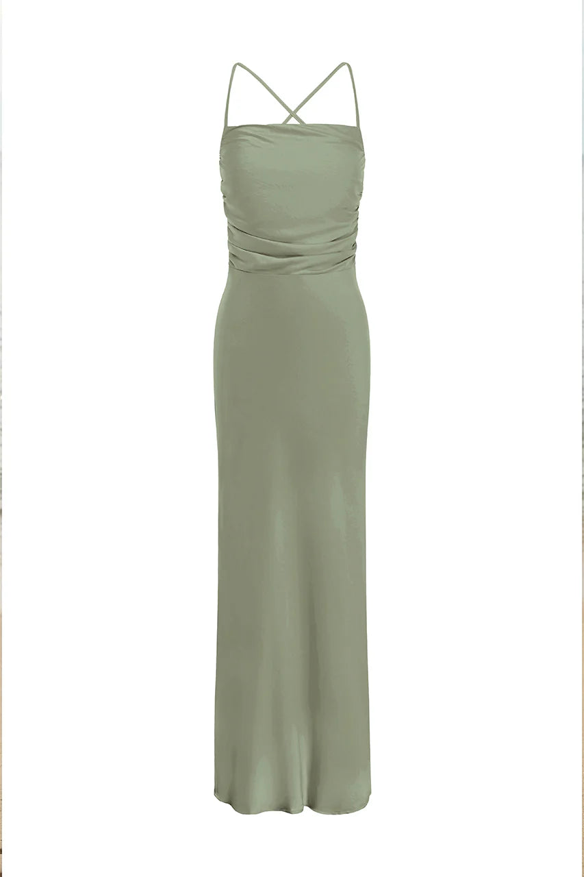 Lucienne Maxi Dress - Sage