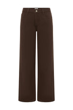 Load image into Gallery viewer, Zavi Straight Leg Jeans - Chocolate
