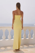 Load image into Gallery viewer, Kleo Maxi Dress - Lemon
