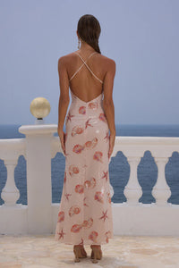 Niyah Maxi Dress - Sand Seashell