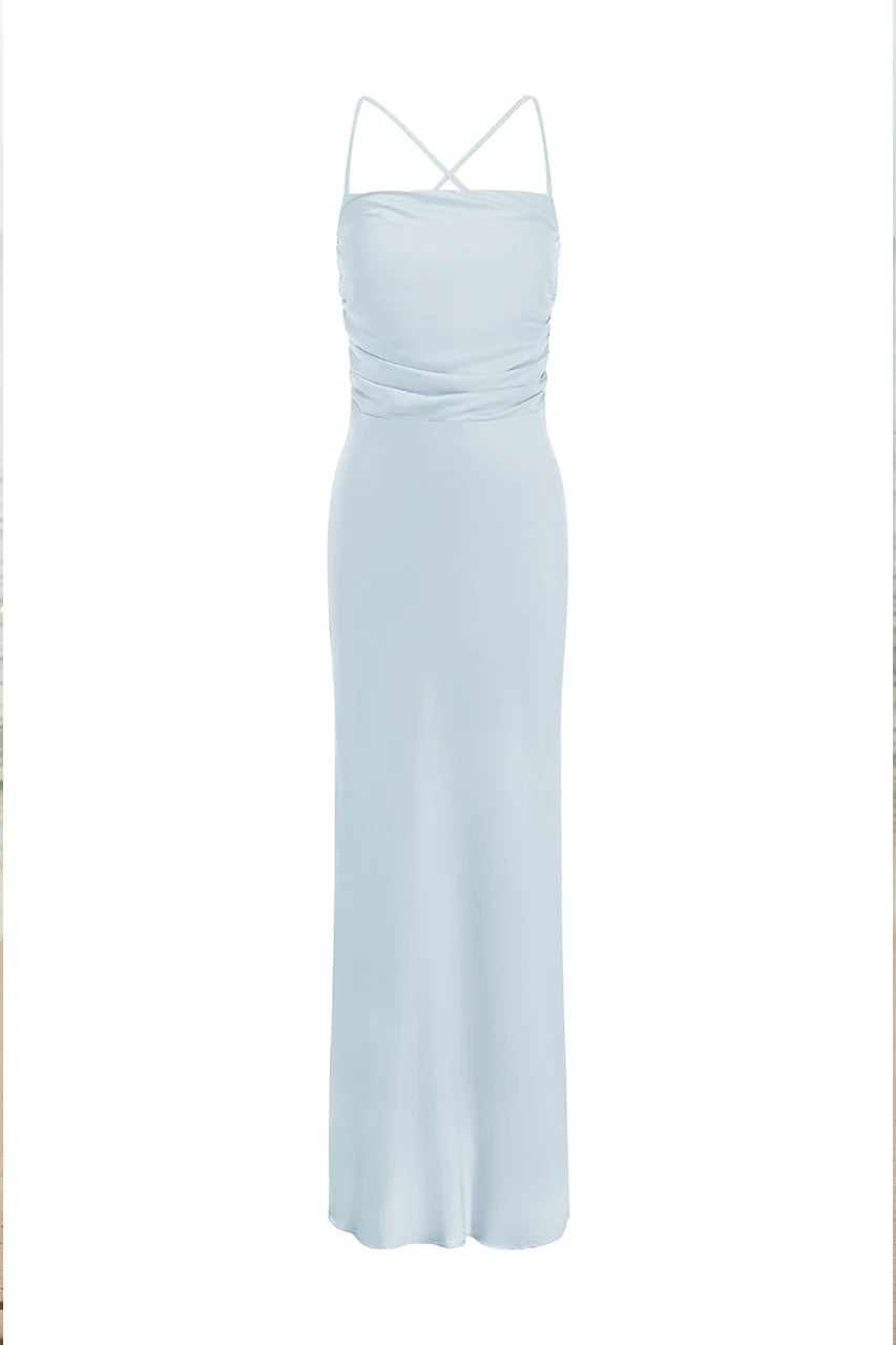 Lucienne Maxi Dress - Ice Blue