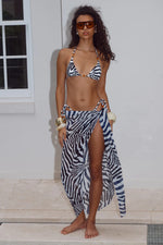 Load image into Gallery viewer, Xyla Front Tie Maxi Skirt - Sahara Black
