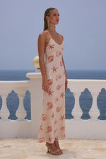 Load image into Gallery viewer, Niyah Maxi Dress - Sand Seashell
