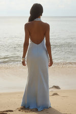 Load image into Gallery viewer, Brigitte Maxi Dress - Ice Blue
