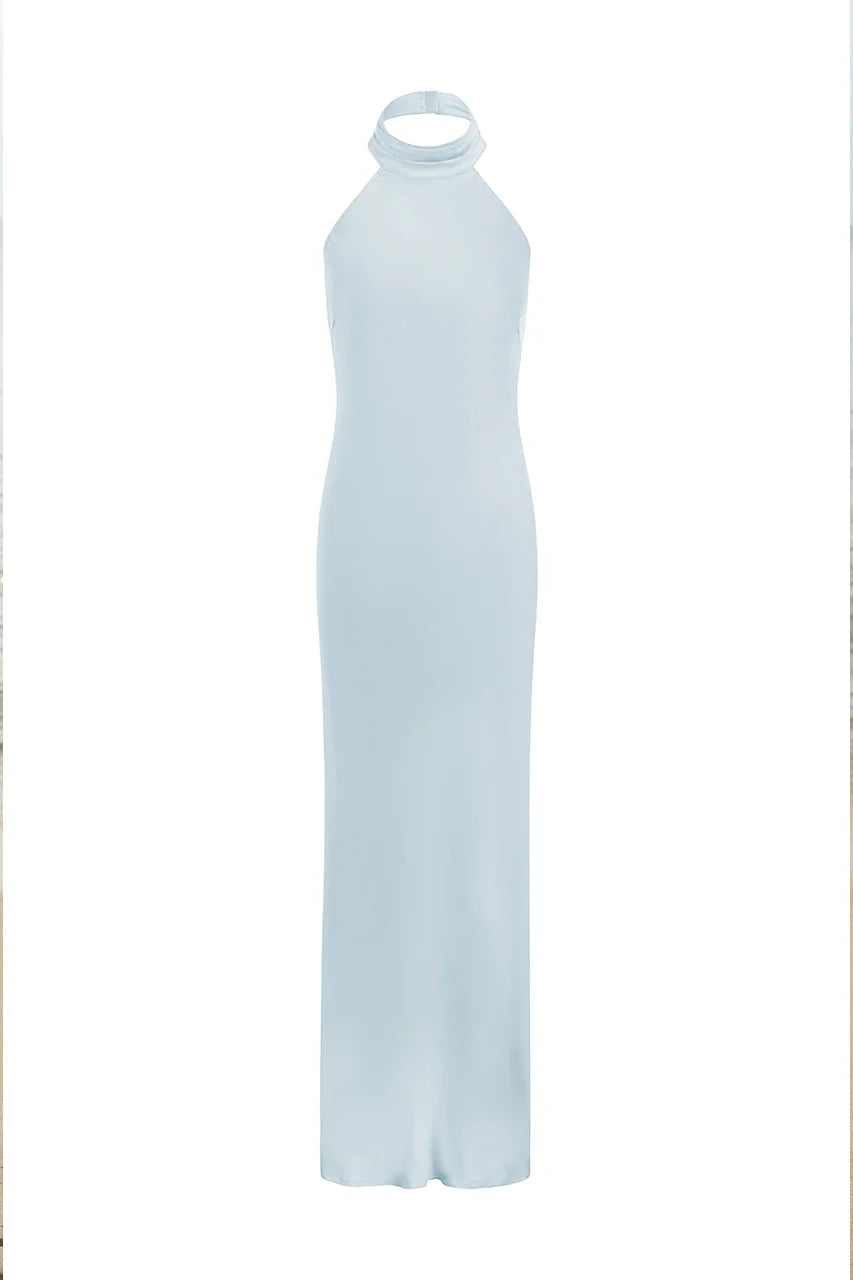 Brigitte Maxi Dress - Ice Blue