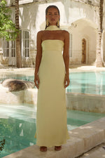 Load image into Gallery viewer, Elsa Maxi Dress - Lemon
