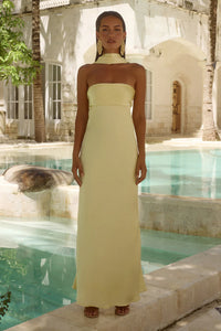 Elsa Maxi Dress - Lemon