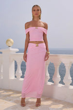 Load image into Gallery viewer, Rikki Maxi Skirt - Pink
