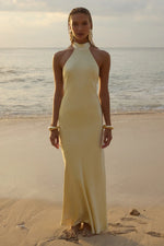 Load image into Gallery viewer, Brigitte Maxi Dress - Lemon
