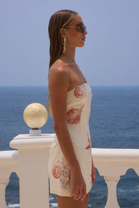 Ibiza Mini Dress - Sand Seashell