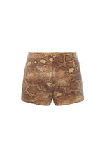 Load image into Gallery viewer, Zavier Mini Shorts - Tan Viper
