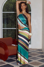 Load image into Gallery viewer, Estella Asymmetrical Hem Top - Estella Multi
