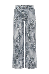 Zavier Straight Leg Jeans - Steel Viper