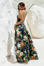 Load image into Gallery viewer, Maiori Maxi Skirt - Black Floral
