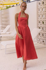 Load image into Gallery viewer, Locklea Midi Dress - Jaffa
