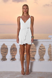 Ella Mini Dress - White