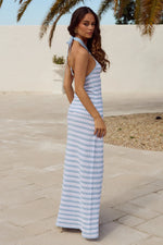 Load image into Gallery viewer, Kourtney Maxi Knit Skirt  - Baby Blue
