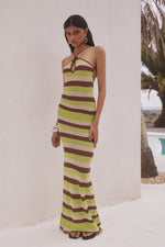 Load image into Gallery viewer, Hazel Maxi Dress - Lime Multi
