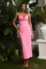 Load image into Gallery viewer, Isola Midi Dress - Pink
