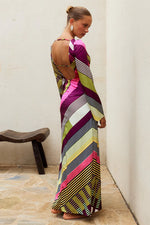 Load image into Gallery viewer, Montie Sleeved Maxi Dress - Lettie Multi
