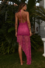 Load image into Gallery viewer, Azealia Maxi Dress - Fuchsia
