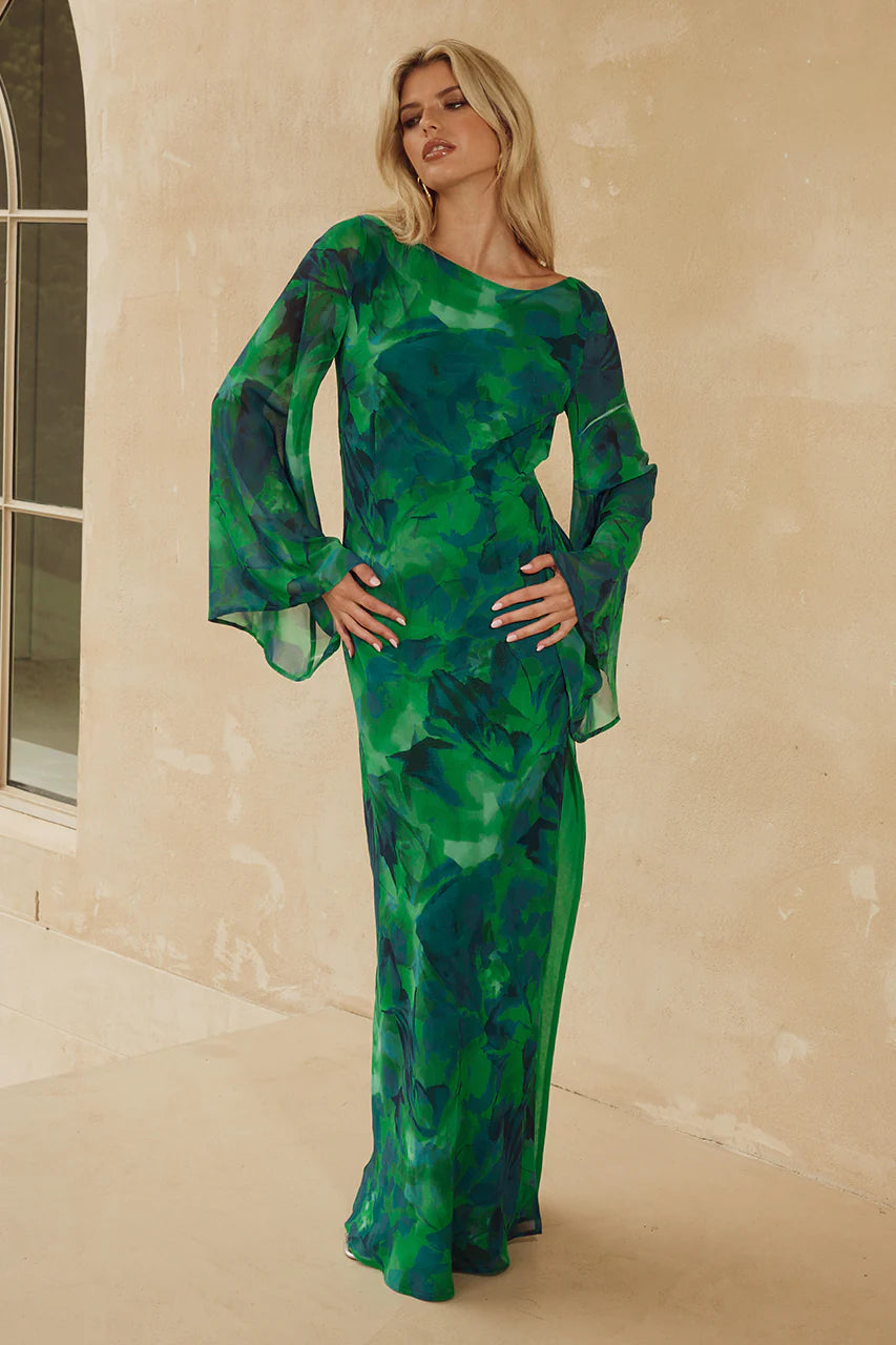 Kimber Maxi Dress - Calista Green