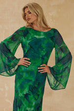 Load image into Gallery viewer, Kimber Maxi Dress - Calista Green
