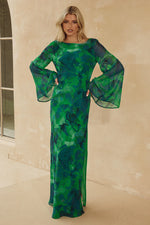 Load image into Gallery viewer, Kimber Maxi Dress - Calista Green
