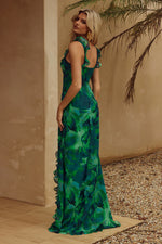 Load image into Gallery viewer, Evey Maxi Dress - Calista Green
