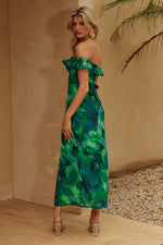 Load image into Gallery viewer, Layana Midi Dress - Calista Green
