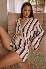 Load image into Gallery viewer, Blanche Cardigan - Choc Multi
