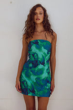 Load image into Gallery viewer, Primrose Mini Dress - Calista Green
