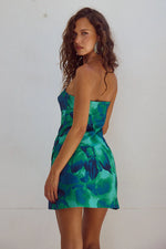 Load image into Gallery viewer, Primrose Mini Dress - Calista Green
