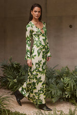 Load image into Gallery viewer, Mirage Maxi Dress - Luela Print
