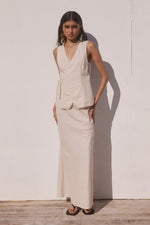 Load image into Gallery viewer, Ascend Maxi Skirt - Sand
