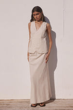 Load image into Gallery viewer, Ascend Maxi Skirt - Sand
