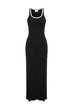 Load image into Gallery viewer, Angelo Tank Maxi Dress - Black/White
