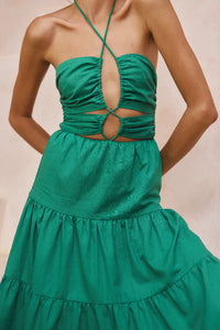 Alysia Maxi Dress - Emerald