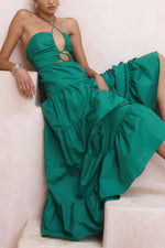 Load image into Gallery viewer, Alysia Maxi Dress - Emerald
