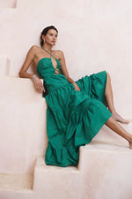 Load image into Gallery viewer, Alysia Maxi Dress - Emerald
